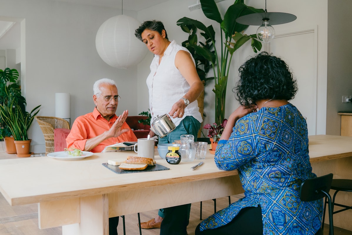 Healthy nutrition for aging adults